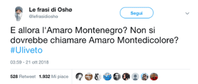 amaro Montenegro parodia uliveto