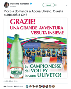 tweet massimo mantellini per uliveto