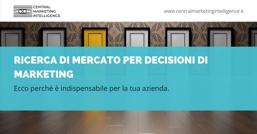 Ricerca di mercato per decisioni di marketing