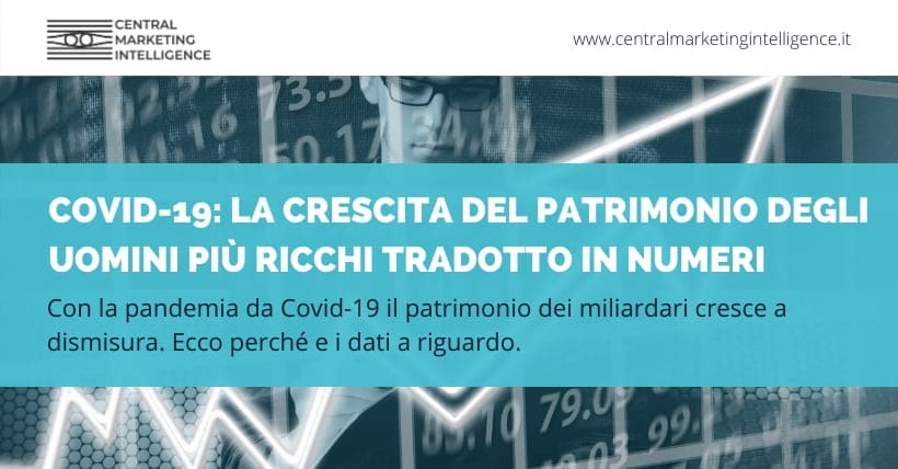 crescita del patrimonio degli uomini più ricchi 2020