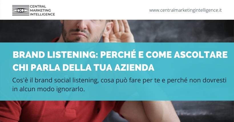 brand listening definizione e utilità