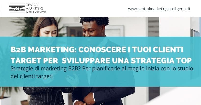 B2B marketing e studio dei clienti target