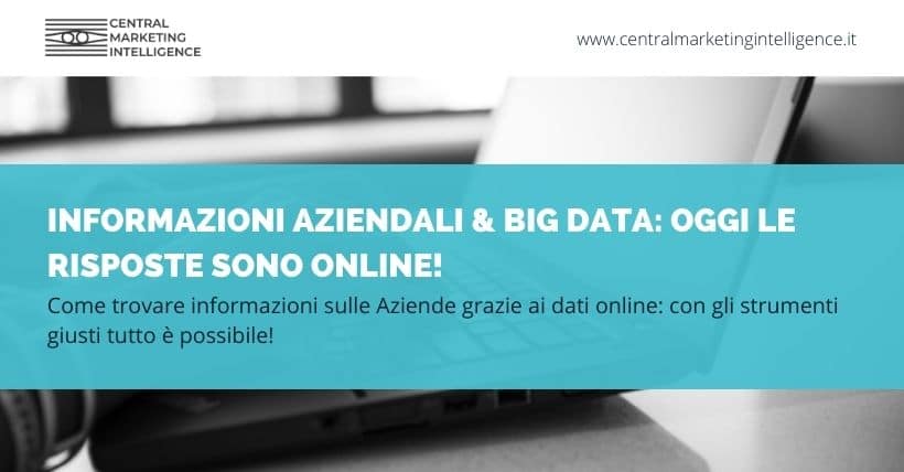 Le informazioni aziendali tramite i big data sono le più affidabili