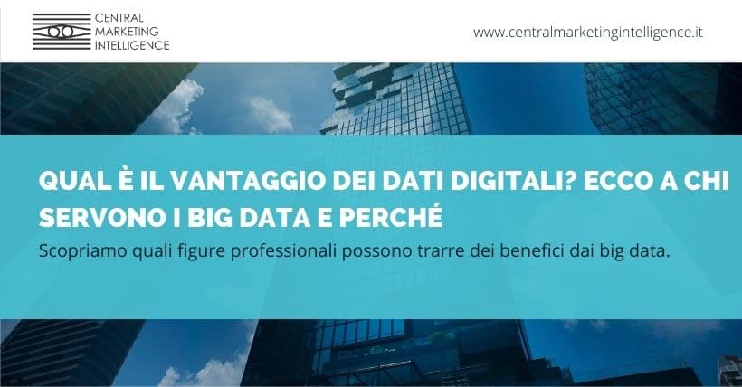 Ecco qual è il vantaggio dei dati digitali per alcune categorie