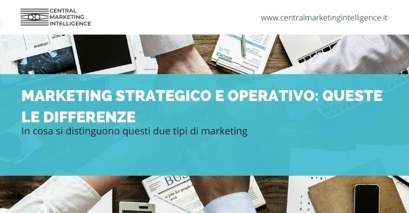 Esempi di marketing strategico e operativo
