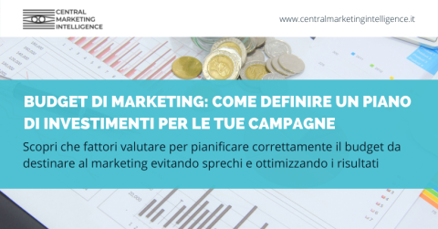 Budget di marketing: come definire il piano di investimenti