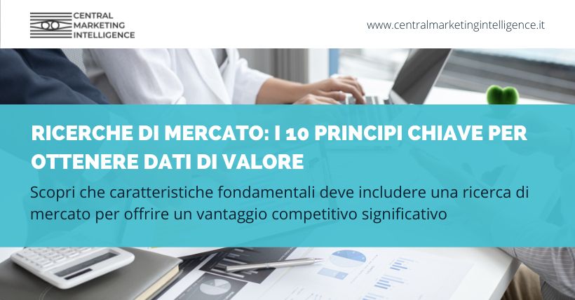 10 caratteristiche della ricerca di mercato