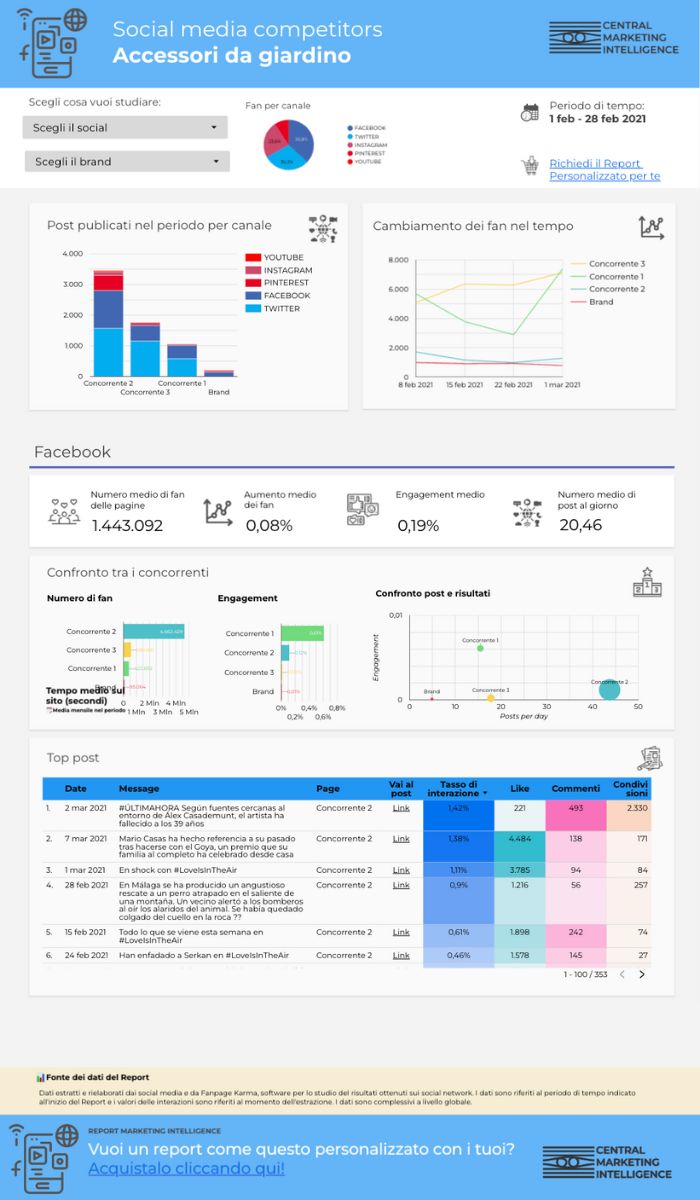 Report social media 10