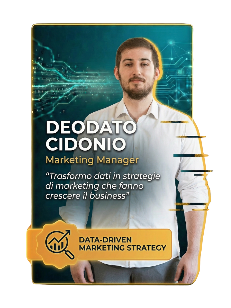 Deodato Cidonio - Marketing Manager