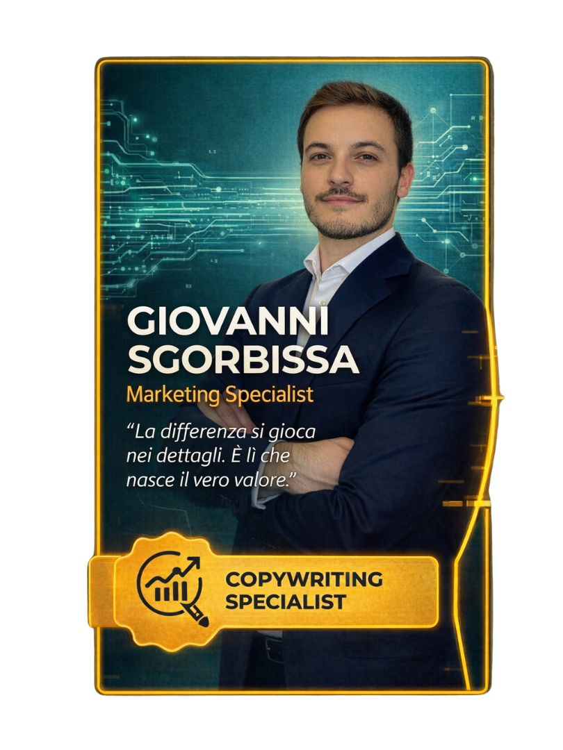 Giovanni Sgorbissa - Marketing Specialist